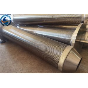 Ss 321 Slot 40 Wedge Wire Screen Pipe 1200mm Length