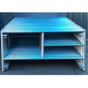 Outdoor Mason Frame Scaffolding Galvanized Construction Ladder Long Life Time