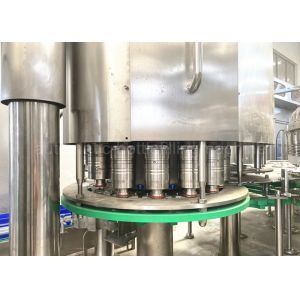24000BPH Mineral Pure Water Bottle Filling Machine Stainless Steel Frame