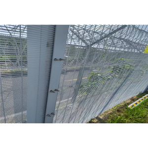 358 Prisons And Secure Hospitals Security Wire Mesh Fence Panels Durable Easily