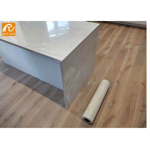 Transparent Bathroom Floor Stone Surface PE Marble Protection Films