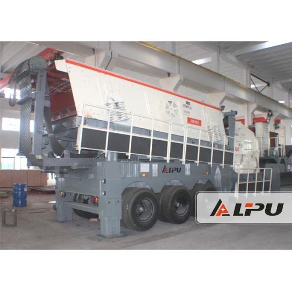 Buy Mining Mobile Crushing Equipment Mobile Impact Crushing Plant Truck Mounted at wholesale prices