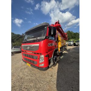 Strength Steel Boom Used Sany Concrete Pump Truck Volvo Chassis Reliability​