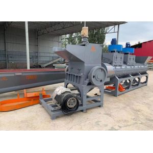 Pet Bottles Grinding Washing Drying Plastic Recycling Line 5000kgs/H