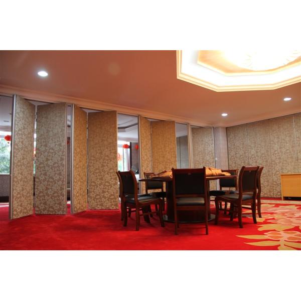 Multi-Purpose Room Internal Bi Fold Doors , Sliding Internal Doors For Meeting Room