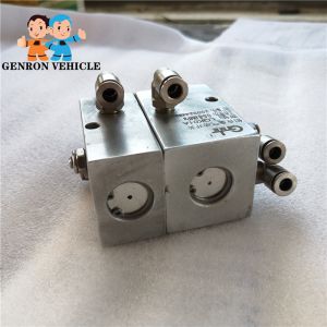 Fuel Tank Truck Aluminum Pneumatic Control Block Push Button