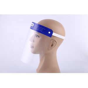 Transparent Dust Face Shield , Chemical Splash Face Shield Antiviral Eco
