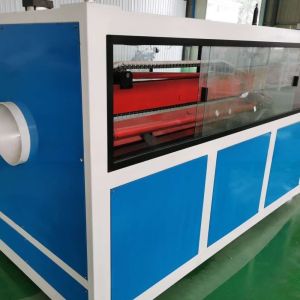 Full Intermeshing Plastic PVC Tube Extruder Line with Deep Screw Channel