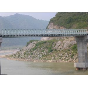 Quality Steel Structure Delta AiSi 36m Cable Suspension Bridge for sale