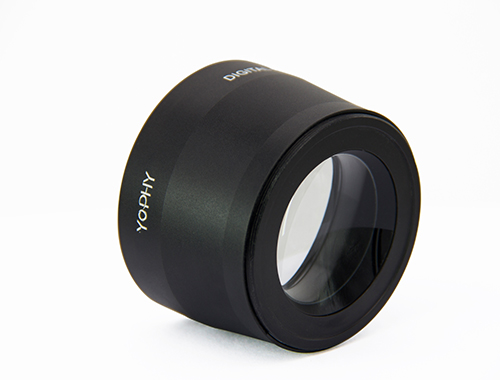 Optical Glass Black Anamorphic Camera Lens 2X Macro Lens For Photography