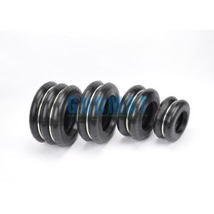 300 MM Width Rubber Air Spring S-400-3 / S-300-2 / S-100-2 / S-90-2 For Knuckle