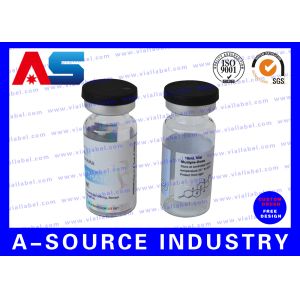 15ml Peptide Bottle Labels , Hologram Printed Personalized Bottle Labels