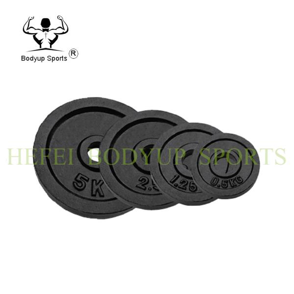 Buy Multi Weight Bodybuilding Weight Plates , Natural Rubber Coated Barbell Plates at wholesale prices