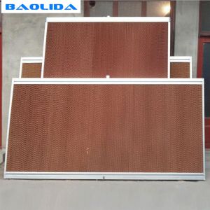 Single / Multi Span Greenhouse Negative Fan Cooling Pad Cooling System