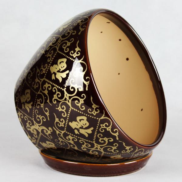 Buy Durable And Versatile Ceramic Pots Glossy Finish For Living Room at wholesale prices