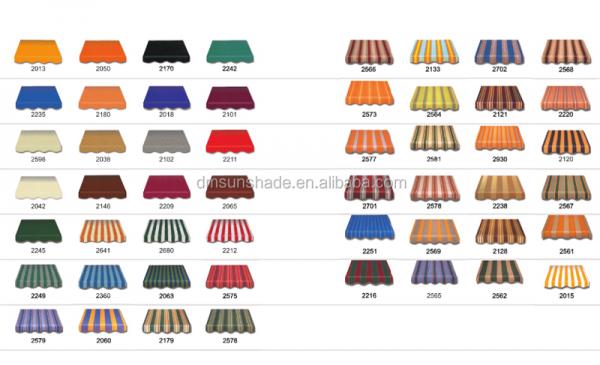 Large Commercial Retractable Awnings Retractable Awning For Outdoor Sunshade