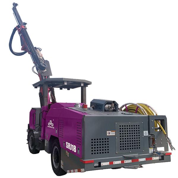 Buy Jumbo Drilling Rig Hydraulic Tunnel Drill Machine Depth 40m Underground Borehole Drilling Rig at wholesale prices