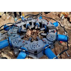 4-18 Module Hydraulic Pile Breaker for 30-40T Excavator with 1700-2000mm Pile
