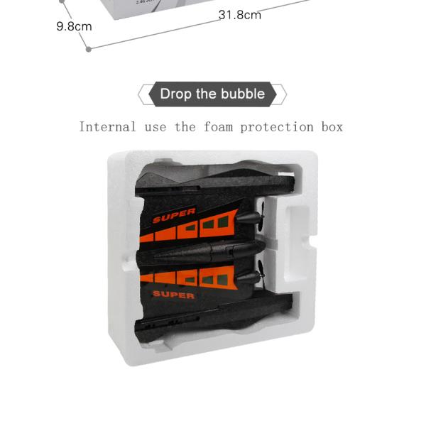 NA Fx815 Mini Glider Two Channels Speedboat 2.4ghz Epp Foam Remote Control Aircraft Spaceship Plane Rc Racing Toy Gifts