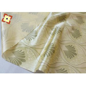 Wrinkle Resistant Mattress Quilting Fabric Knitted Bedding Brushed Huayao Gold