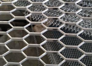 China Hexagonal Hole Anodized Honeycomb Expanded Metal Mesh For Car Grille ISO9002 on sale