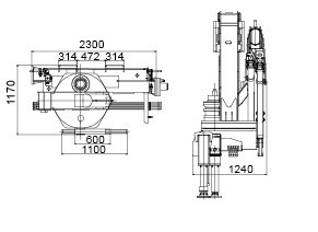 Effective 14 Ton Transportation XCMG Hydraulic Knuckle Boom Truck Mounted Crane