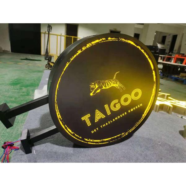 Double-sided luminous light box customize shape color for shop light box energy saving