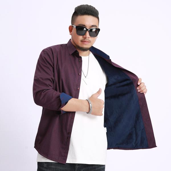 Full Sleeve Winter Fleece 6XL Trouser Shirt for Men in Korean Henley Custom Silk Material