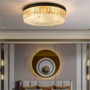 Crystal Texture Living Room LED Ceiling Light E14 Cri80 6500K