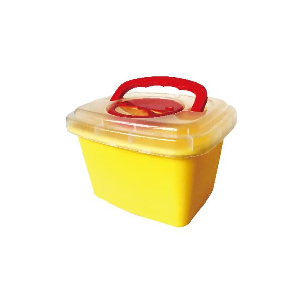 Medical Disposable square sharps containers