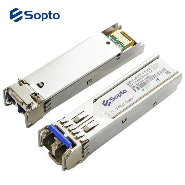 Buy Dual Tx Video 1310nm Sfp 3Gbps Fiber Optical Transceivers at wholesale prices