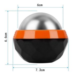 Handheld Stainless Steel Massage Ball D54mm Cold Therapy Massage Roller