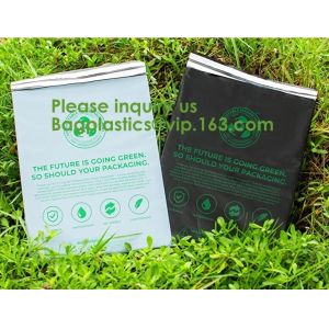 China Environmental Compostable Mailing Courier Packaging Shipping Bags With Logo Custom Printed For Clothing on sale