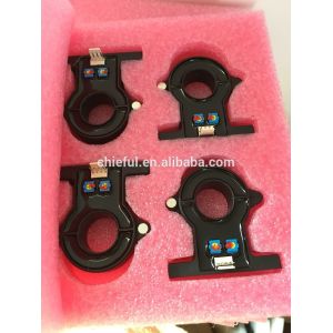 AC / DC Split Core Hall Current Sensor Plate Type Mounting CE Approved CS200EK1