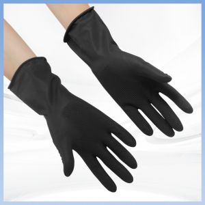 Anti Slip Disposable Latex Gloves Food Processing Latex Exam Gloves