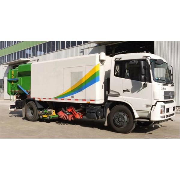 Buy 8tons Multifunction Road Sweeper Truck / Waste Collection Vehicles at wholesale prices
