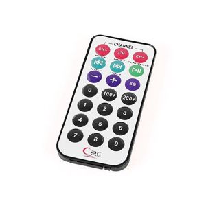 16g Weight Infrared Remote Control 38KHz Output Frequency For Arduino