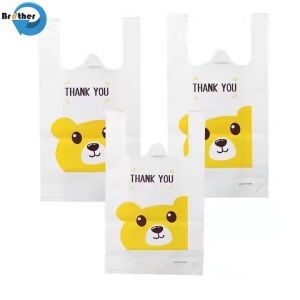 Customizable Eco-Friendly Charity Donation Plastic Bags Biodegradable Material
