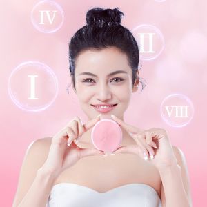 China Waterproof IPX7 3 Modes Silicone Face Cleansing Brush on sale