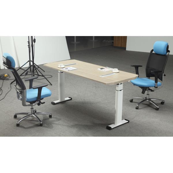 Buy Height Adjustable Melamine Office Furniture Desk With Strong Wearability at wholesale prices