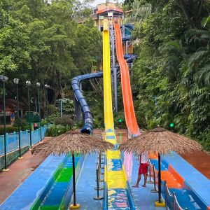 Commercial Theme Park Ride Outdoor FRP Speed Slide Water Park