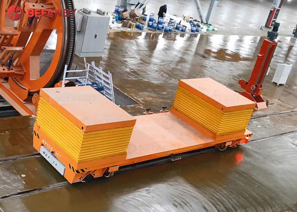 Battery Powered Transfer Car With Lifting Table