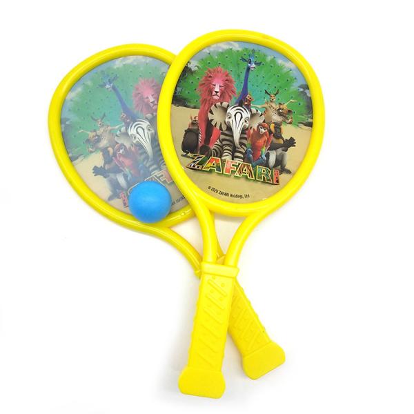 Promotional Plastic Toys Set Cartoon Racket For Parent Child Outdoor Activities
