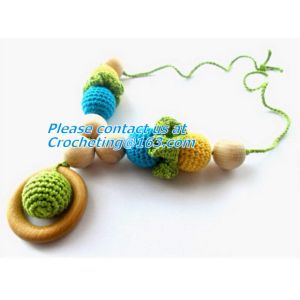 Breastfeeding toy for baby Teething Necklace Nursing Necklace Breastfeeding
