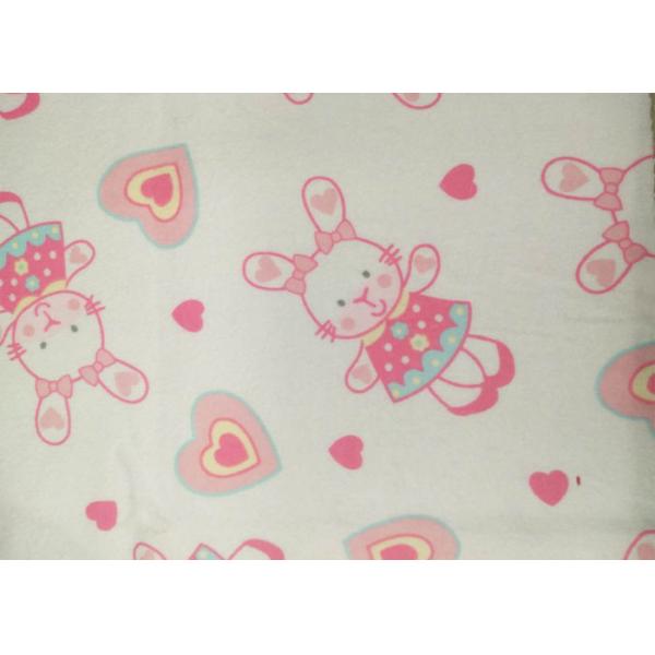 Cartoon Animal Print Cotton Flannel Cloth 20*10 Single Sided Brush