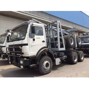 380hp Beiben 6x6 all wheel drive log truck