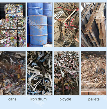 Industrial Dual Shaft Shredder Machine Metal/Tire/Plastic Hydraulic System Shredding Crusher Machine