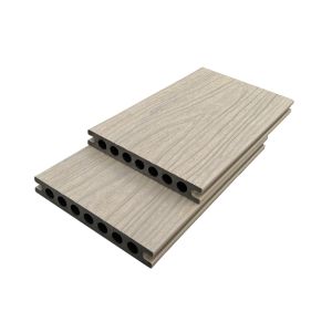 Quality Decking and Fencing WPC Co Extrusion Boards Custom Sizes with Wood Grain Surface for sale
