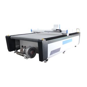 1625 Blue Oscillating Knife Cutting Machine For Making Gasket