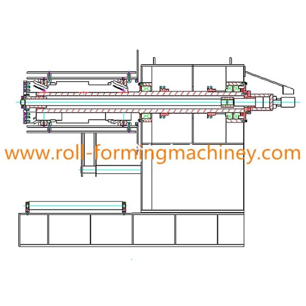 40m/min High Forming Speed,Roof Roll Forming Machine With 22 Forming Stations